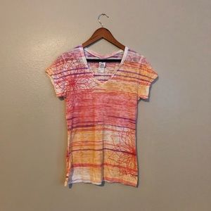 Colorful North Face Short Sleeve